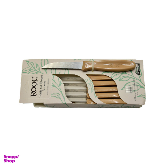 چاقو میوه خوری روک کد 010002 مجموعه 6 عددی