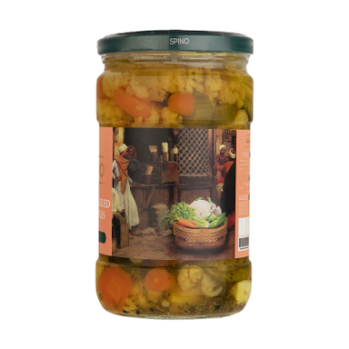 ترشی مخلوط اسپینو 640 گرم
