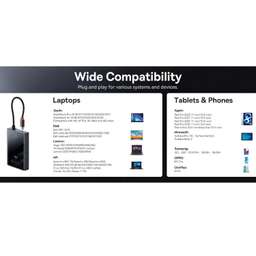 هاب 8 پورت Type-C بیسوس مدل PioneerJoy Series