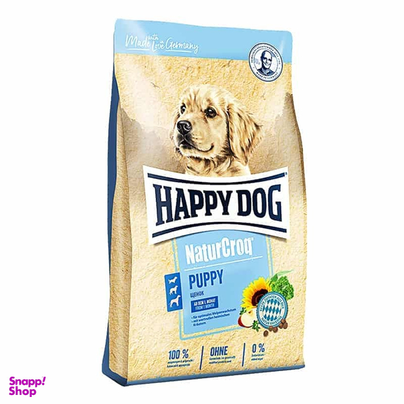 غذای خشک توله سگ هپی داگ مدل Puppy NatureCroq وزن 15 کیلوگرم