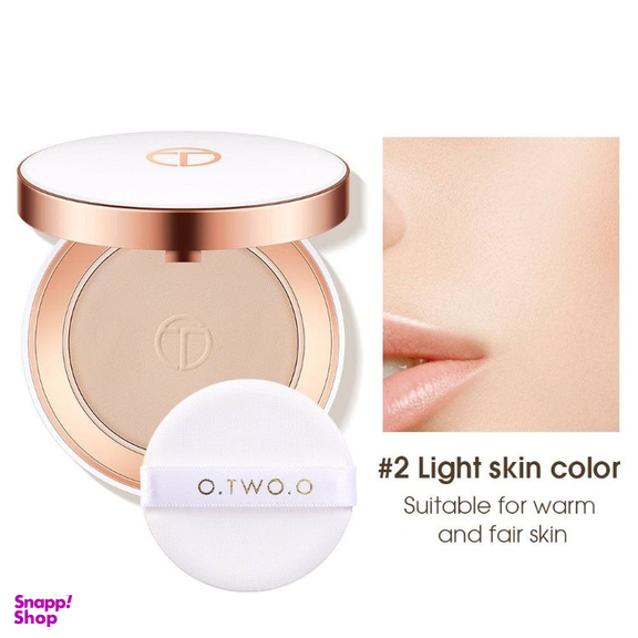 پودر فیکس فشرده او تو او رنگ 02 light skin color