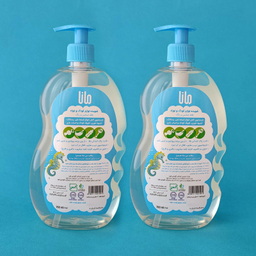 مایع شوینده و ضدعفونی کننده شیشه شیر مانا مدل درب پمپی حجم 750 میلی لیتر بسته 2 عددی