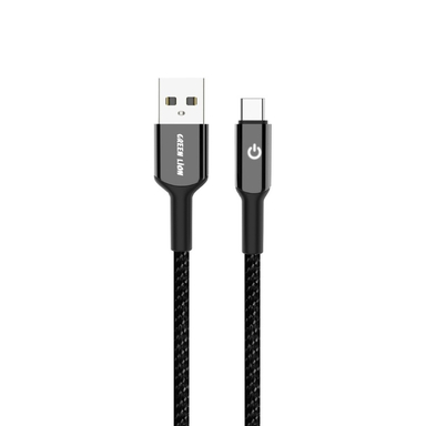 کابل دیتا USB به Type-C گرین لاین مدل USB-A to USB-C طول 1 متر