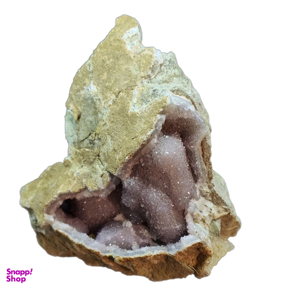 سنگ راف آمیتیست کریستالی کد AMM28