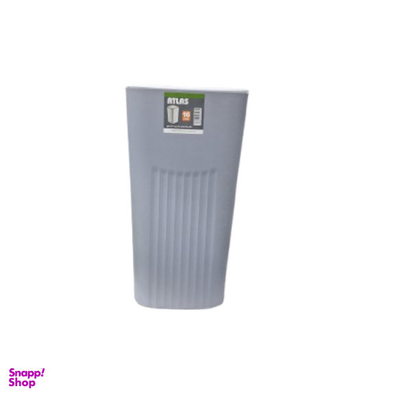 سطل زباله بادبزنی اطلس مدل موج کد 03