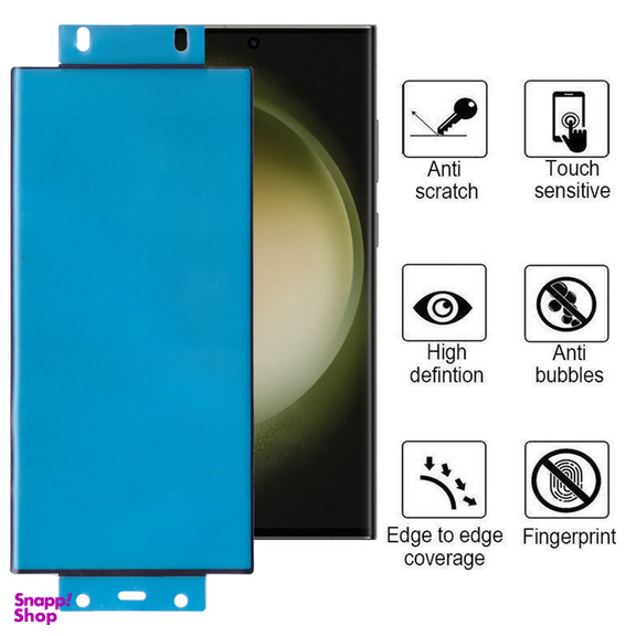 محافظ صفحه نمایش بوف مدل New Silicone-G مناسب برای گوشی موبایل سامسونگ Galaxy S23 Ultra/S22 Ultra