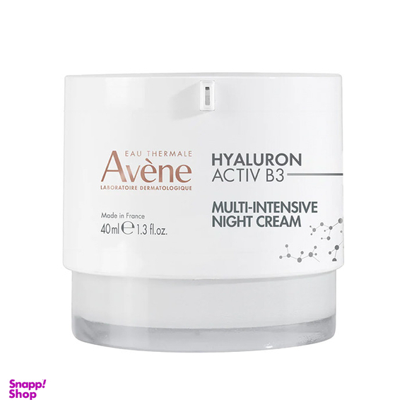 کرم ضد چروک شب اون مدل HYALURON AVTIV B3 حجم 40 میلی لیتر