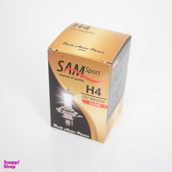 لامپ خودرو سام مدل 60/55W کد H4