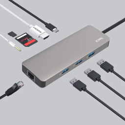 هاب USB جی سی پال مدل USB-C 9-Port Hub JCP6179