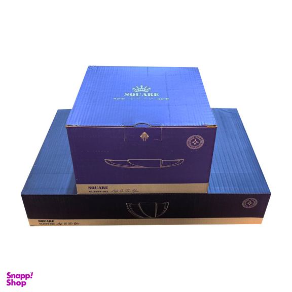 آجیل خوری اسکوئر کد 12pcs مجموعه 12 عددی