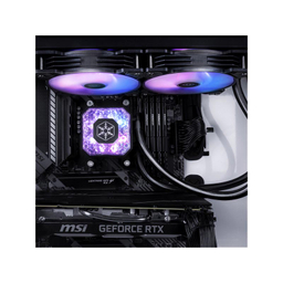 خنک کننده پردازنده مایع سیلوراستون مدل SST-IG240P-ARGB IceGem 240P