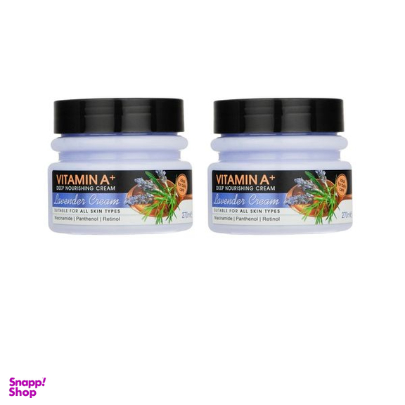 کرم مرطوب کننده دافی مدل Lavender حجم 270 میلی لیتر مجموعه 2 عددی