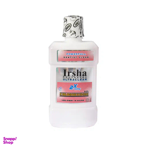 دهان شویه ایرشا مدل Chlorhexidine حجم 250 میلی لیتر