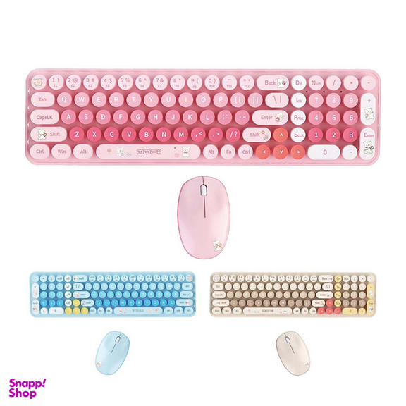 کیبورد و ماوس بی سیم مافی مدل Baby Bear