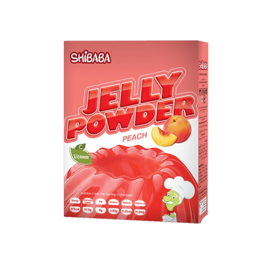 پودر ژله هلو شیبابا وزن 100 گرم