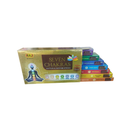 عود راج مدل seven chakra بسته 7 عددی