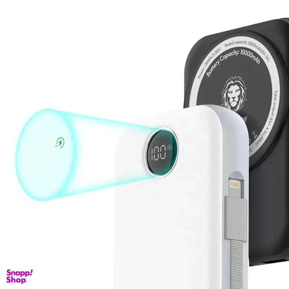 پاوربانک گرین لاین مدل Monaco MagSafe ظرفیت 20000 میلی‌ آمپر ساعت