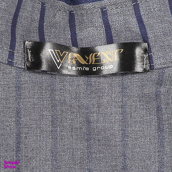 مانتو زنانه لوینت مدل سولینا  کد 0117 رنگ طوسی سرمه ای