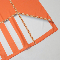 روسری زنانه آنالیا مدل ابریشم دست دوز طرح زنجیری کلاسیک کد ana-2821