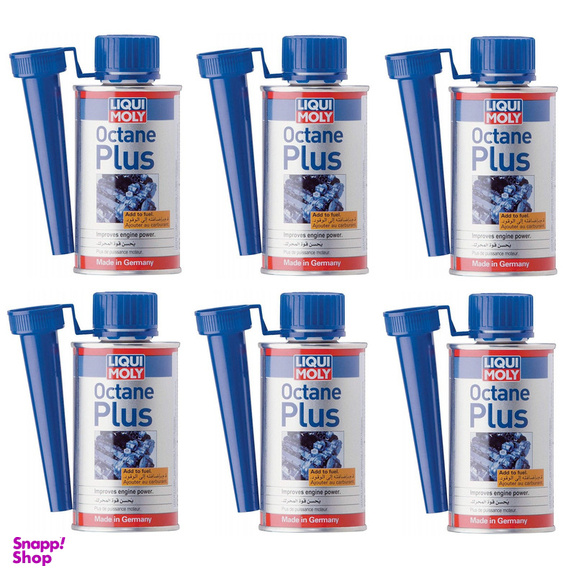 اکتان بوستر و مکمل بنزین لیکومولی مدل Octane Plus حجم 150 میلی لیتر بسته 6 عددی