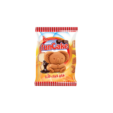 فان کیک عروسکی مغز کاکائو درنا وزن 35 گرم