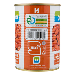 کنسرو لوبیا چیتی با سس گوجه فرنگی مکنزی وزن 380 گرم بسته 3 عددی