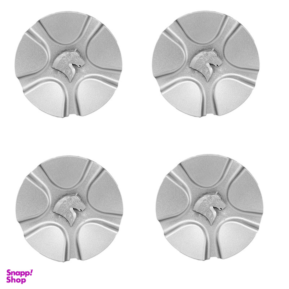 در پوش وسط رینگ خودرو چیکال مدل SMD-SLVR مناسب برای سمند سورن