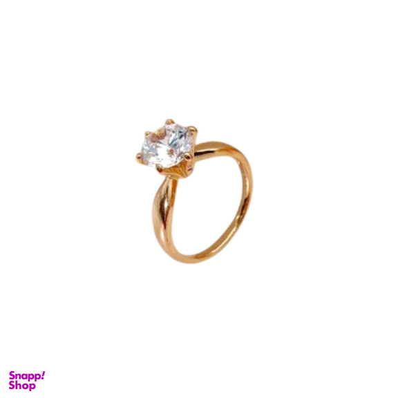 انگشتر زنانه ژوپینگ مدل رینگ تک نگین کد R50