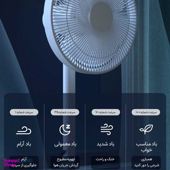 پنکه میجیا مدل Smart Standing Fan 1X