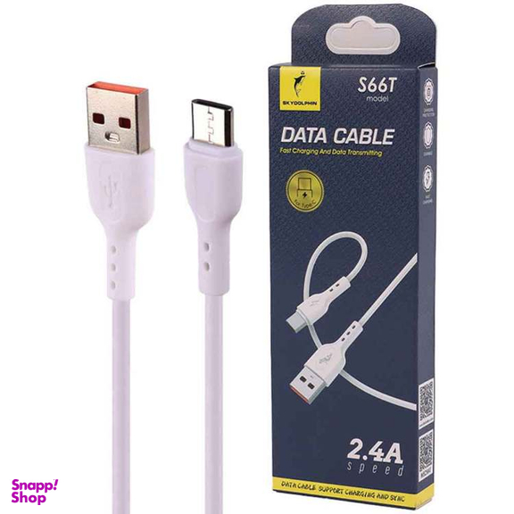کابل Type-C به USB اسکای دلفین مدل S66T طول 1 متر