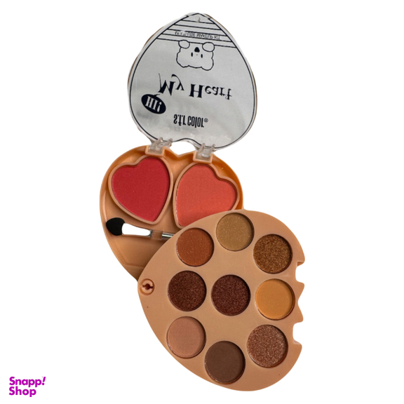 پالت سایه چشم اس اف آر کالر طرح گلبرگ کد 02