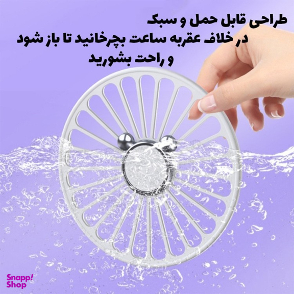 پاوربانک و پنکه دستی گرین لاین مدل Wind Mate ظرفیت 10000 میلی‌ آمپر ساعت