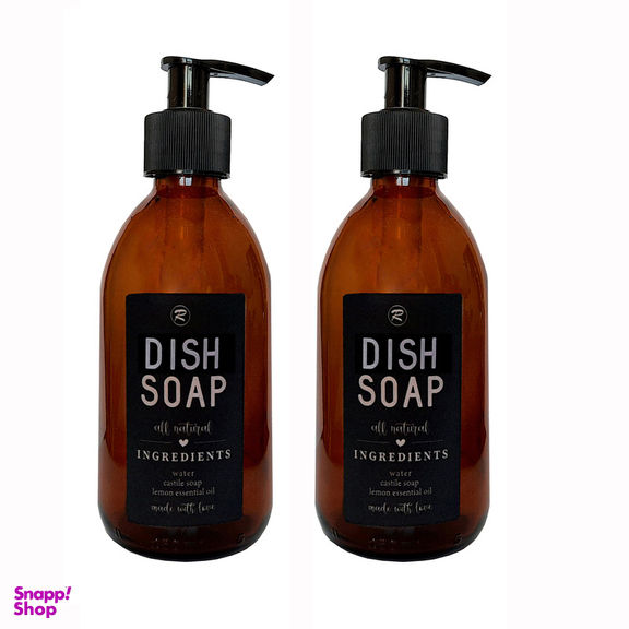 پمپ مایع ظرفشویی مدل DOUBLE DISH SOAP مجموعه دو عددی