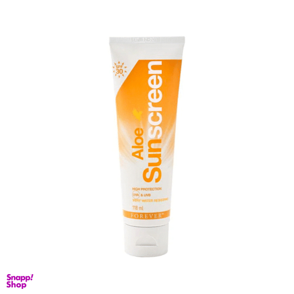 کرم ضد آفتاب فوراور مدل آلوئه ورا spf30 حجم 118 میلی لیتر