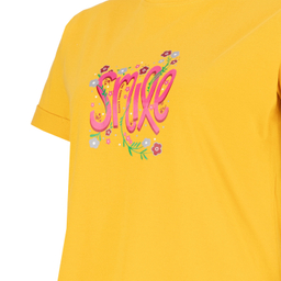 تیشرت زنانه کد 1027 رنگ زرد