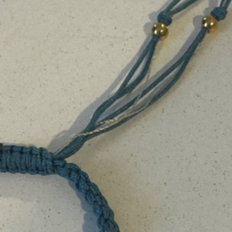 دستبند طلا 18 عیار دخترانه کد 128