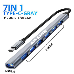 هاب 7 پورت USB-C ای پی لینک مدل 812