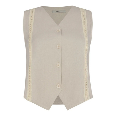 جلیقه زنانه مدل GD-o-19288136 رنگ بژ