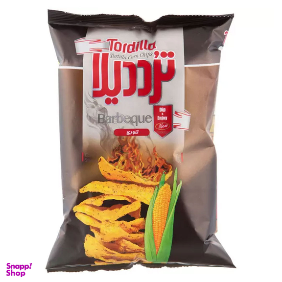 چیپس ذرت تنوری ترددیلا وزن 100 گرم
