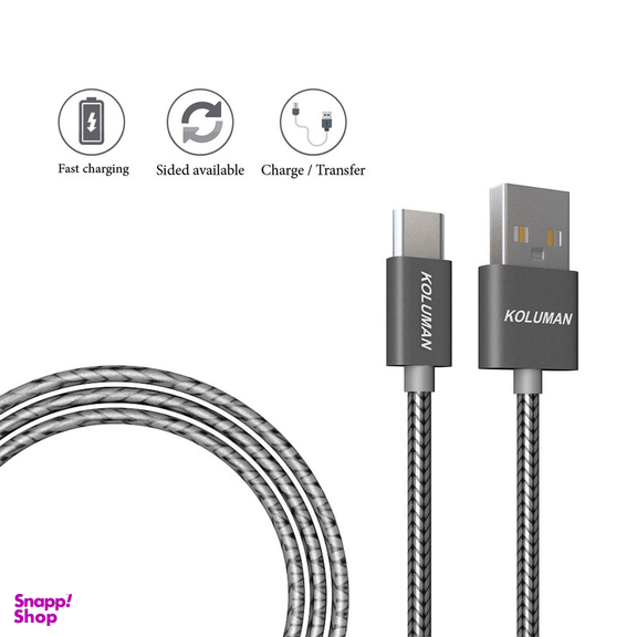کابل تبدیل USB به USB-C کلومن مدل Kd-P19 مجموعه 4 عددی