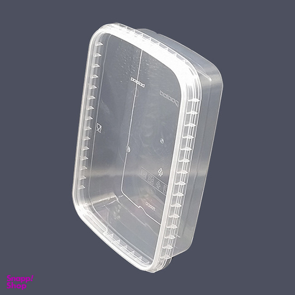 ظرف نگهدارنده مدل فریزری و مایکروویوی طرح شفاف کد 700cc بسته 30 عددی