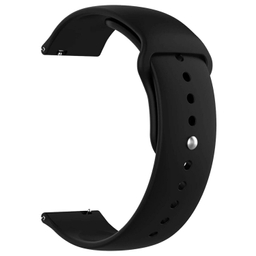 بند ساعت هوشمند 22mm سیلیکونی مناسب برای Watch 46/Gear S3/Gear 2/Gear Live/Fenix 6/Solar Tactical/Gtr 2/2e/Pace/Stratos/Gt 46mm/ls05/kw66/ks3/w02/ks/ks pro/pop 3R-3S/kR2/GS1 PRO/Watch 3 45mm