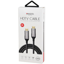 کابل HDMI 2.1 یسیدو مدل 8K طول 1.8 متر