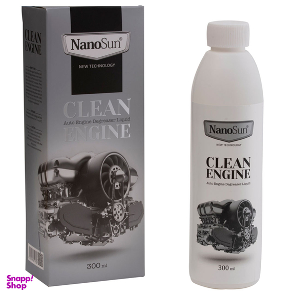 اسپری چربی زدا نانوسان مدل Clean Engine حجم 300 میلی‌ لیتر