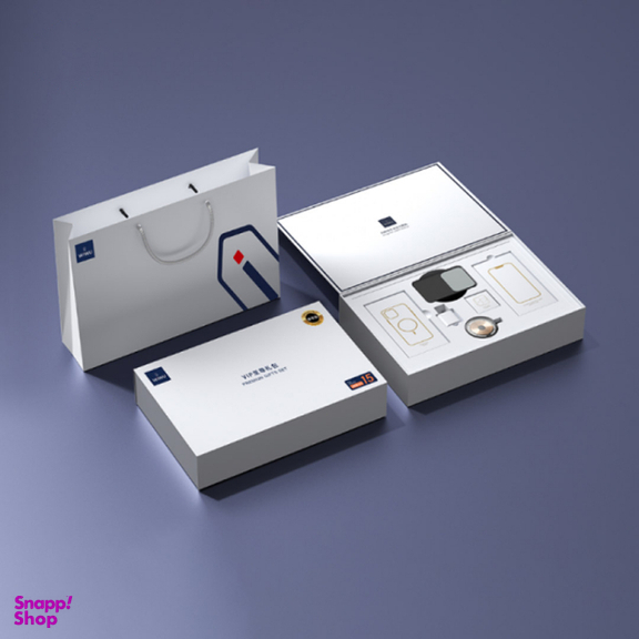 مجموعه لوازم جانبی ویوو مدل 6in1 Gift Box مناسب اپل iPhone 15 مجموعه 6 عددی