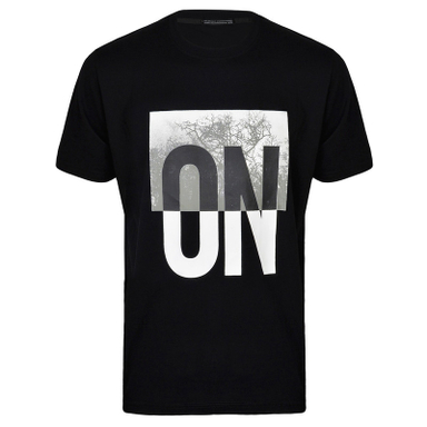 تیشرت آستین کوتاه مردانه مدل 271003902 رنگ مشکی