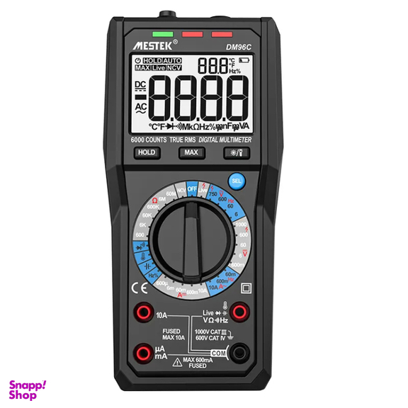مولتی متر دیجیتالی مستک مدل DM96C