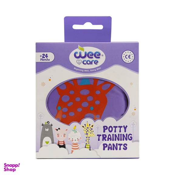 شورت آموزشی کودک وی کر مدل دکمه دار طرح giraffe کد U808