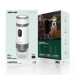 قهوه ساز قابل حمل گرین لاین مدل Campinas Portable Coffee Maker 80mL گنجایش 80 میلی لیتر