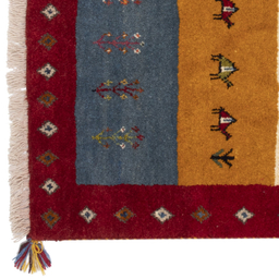 گبه دستباف سی پرشیا کد 122447 سایز 1.14x0.8 متر